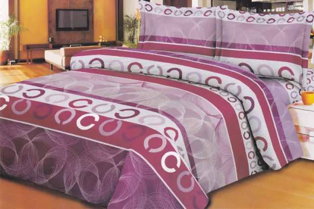 cuci bed cover - bed cpver pink