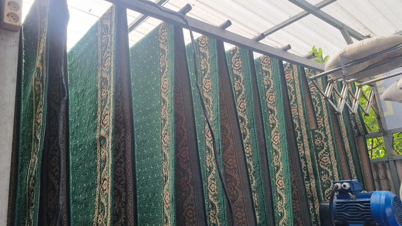 cuci karpet semarang kering sempurna